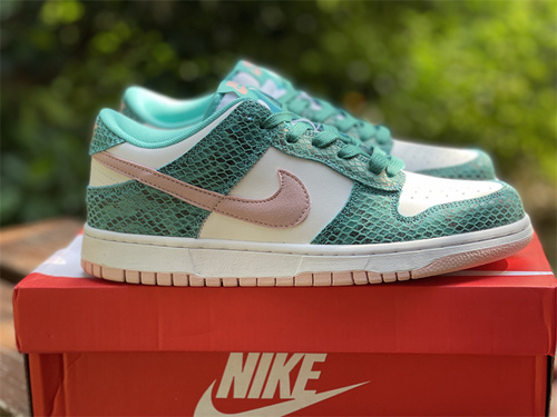 Original version_ Nike Dunk sb Low _Snake Skin_ turquoise python pattern_ the item number DR8577-300_ full code shipment_ 36-46-dc4fdc89